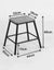 York Stool 46cm - Matt Black Carousel 3