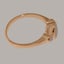 Rose Gold Natural Opal Womens Trilogy Ring - Full 9ct UK Hallmark Carousel 3