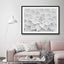 White Succulent Art Print Carousel 6