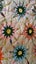 Vintage Gorgeous 12 points Star Quilt top Carousel 4