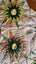 Vintage Gorgeous 12 points Star Quilt top Carousel 6