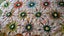 Vintage Gorgeous 12 points Star Quilt top Carousel 10