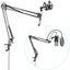 Neewer NW-35 Metal Suspension Boom Scissor Arm Stand w/ XLR Cable, Shock Mount Carousel 3