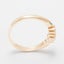 Rose Gold Natural Emerald & Opal Womens Cluster Ring - Full UK Hallmark Carousel 2
