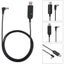 Baofeng USB Charger Cable for Baofeng Radio Charger Cradle 10 Volts with LED Carousel 4