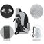 Neewer Sling Camera Bag Case Backpack with Padded Dividers for DSLR Lens - Grey Carousel 5