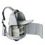 Neewer Sling Camera Bag Case Backpack with Padded Dividers for DSLR Lens - Grey Carousel 4