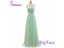 Long Cheap Mint Green Floor Length Chiffon A-Line Bridesmaid Dress Under 50 Carousel 4