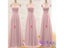 Long Cheap Mint Green Floor Length Chiffon A-Line Bridesmaid Dress Under 50 Carousel 6