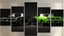 X'MAS SALE FREE SHIPPING - Large 5 Piece Canvas Art - Sport Cars Carousel 1