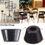 12pcs 25x20x15mm Black Rubber Protector for Chair Leg Table Crutch Feet Stools F Carousel 1