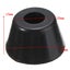 12pcs 25x20x15mm Black Rubber Protector for Chair Leg Table Crutch Feet Stools F Carousel 6