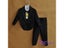 Baby Boy Clothes Suit For Wedding Baptism Christmas 0-4T 5-Piece White/black Carousel 1