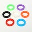 16Pcs Mixed Silicone Keys Ring Hollow Caps Identifier Covers Topper Tags Indicat Carousel 3