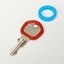 16Pcs Mixed Silicone Keys Ring Hollow Caps Identifier Covers Topper Tags Indicat Carousel 6