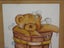 Nicky - Real cute ' Teddy Bear Bath in a Bucket ' Original Watercolour Painting Carousel 5