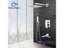 Modern Square Chrome Rain Shower Head Faucet W/ Hand Shower Sprayer Mixer Carousel 2