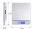 3Kg Stainless Steel Electronic Scale Clear Tray 0.1G Graduation Backlit Lcd C... Carousel 3