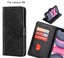 Lenovo K6 Case Premium Leather ID Wallet Case Carousel 1
