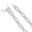 Premium Bling Sterling 925 Silver CZ Chain - Carousel 2