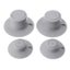 4Pcs Laptop Holder Notebook Feet Cuter Stand Cooling Pad Heat Reduction Sucke Carousel 6