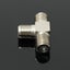 Thread F Socket T Splitter Adaptor Cable TV Aerial Freeview Virgin Media Silver Carousel 3