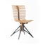 Fish Bone Designed Dining/Study Chair (Oak Furniture Store) Carousel 2