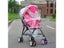Baby Stroller Rain Cover PVC Universal Wind Dust Shield With Windows For Carousel 6