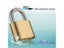 Outdoor Lock No Key 4 Digit Combination Coded Padlock Waterproof Rustproof Carousel 8
