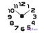 Modern DIY Acrylic Mirror Fashion Wall Clock 3d Big Quartz Watch Clocks Living Carousel 4