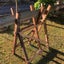Chainsaw trestle firewood saw horse. New. Log lifter. Carousel 3