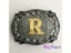 17 Different Style Western Men's Golden Initial Belt Buckles For 4cm Belt Carousel 5