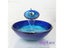 JIENI Blue Chrome Tall Basin Tap Bathroom Sink Tap Set Carousel 5