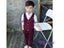 Boys Spring Vest Red Suits For Wedding Groom Children Carousel 1