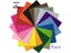 Non Woven Felt Fabric 1mm Polyester Cloth Felts 15x15cm For Doll Crafts Carousel 3