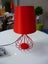 CLEARANCE - Wire Base Lamp -- white or red. Floor Stock *55% off Carousel 5