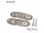 42pcs Dremel Accessories 30pcs Diamond Burs 12pcs Saw Blades Mini Discs Drill Carousel 5