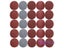 30pcs 75mm-80mm /3'' Grit 800 1000 1200 1500 2000 3000 Sanding Discs Hook Loop Carousel 2
