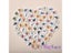 50Pcs New Flower Printed Round Wooden Button 2 Holes 15mm Mixed Wood Buttons Carousel 4