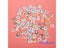 50Pcs New Flower Printed Round Wooden Button 2 Holes 15mm Mixed Wood Buttons Carousel 6