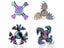 New Fidget Toy Game Hand Spinner Metal Finger Stress Tri Spinner Alloy EDC Hand Carousel 3