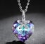 Gorgeous Crystal Heart Necklace Carousel 2