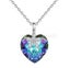 Gorgeous Crystal Heart Necklace Carousel 1