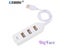 Kebidu High Speed 4 Ports 2.0 USB HUB Splitter Adapter Mini For Laptop PC Carousel 3