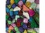 120g 70pcs Colorful Glitter Shiny Craft Material Glass Mosaic Tiles Bulk For Carousel 7