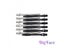 Yernea 6Pcs/Lot Darts Shaft Aluminium Alloy 45mm Silvery White Black Carousel 4