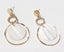 Yellow Gold Plated Beautiful Shell Drop Earrings S925 Post Carousel 2