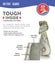 DOG TOY - CHARMING PET ICE AGERZ CHEETAH WITH K9 TUFF GUARD & LAVENDER Carousel 3