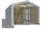Borderland portable shed- skid mounted for easy relocation Carousel 4