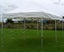 6x3m Gazebo Marquee HEAVY DUTY Alloy Pop Up Tent | WHITE 300g Waterproof Awning Carousel 1
